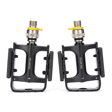 PROMEND Bike Pedal Safety Buckle Non-Slip Aluminum Alloy Bearing Pedal n