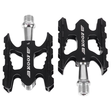 Hemoton Pedals Flat Mtb Toe Platform Clipless