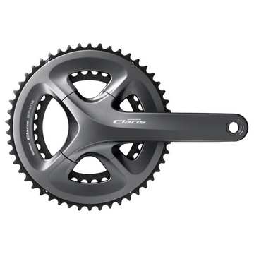 Shimano Claris FC-R2000 Crankset 165mm 8-Speed 50/34t 110 BCD Black