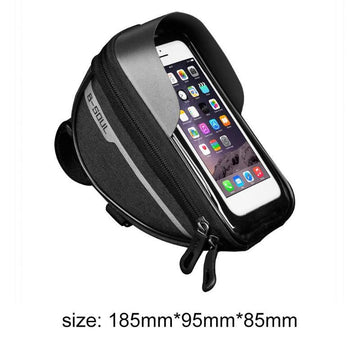 BICYCLE HEAD TUBE HANDLEBAR MOBILE PHONE BAG