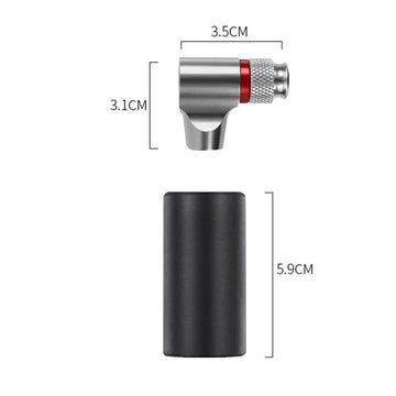 PORTABLE ALUMINUM ALLOY BIKE AIR PUMP