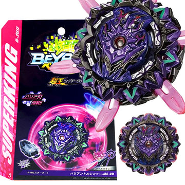 Beyblade Superking B169: Variant Lucifer Mobius Dual LR Sparking Ripcord Launcher - Unleash Unrivaled Performance