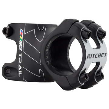 Ritchey WCS Trail Stem - 35mm, 31.8mm, 0 Degree, Aluminum, Black