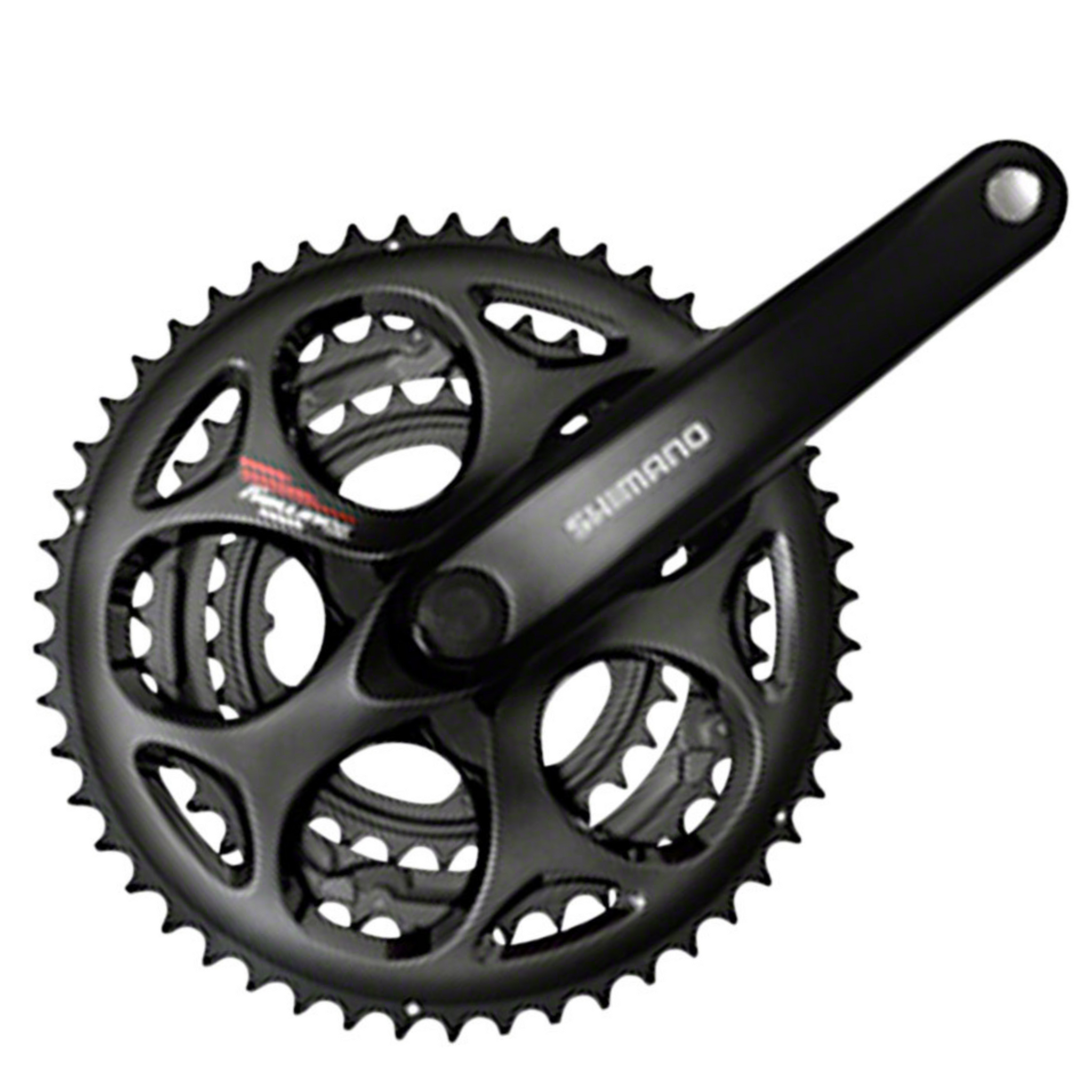 Shimano Tourney A073 7/8-Speed 170mm 30/39/50t Square Crankset Black