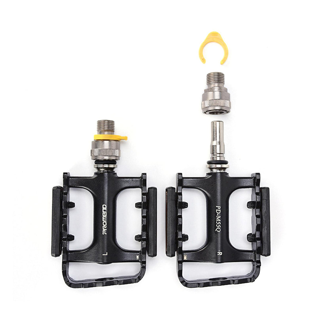 PROMEND Bike Pedal Safety Buckle Non-Slip Aluminum Alloy Bearing Pedal n