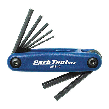 Park Tool AWS-10 Metric Folding Hex Wrench Set