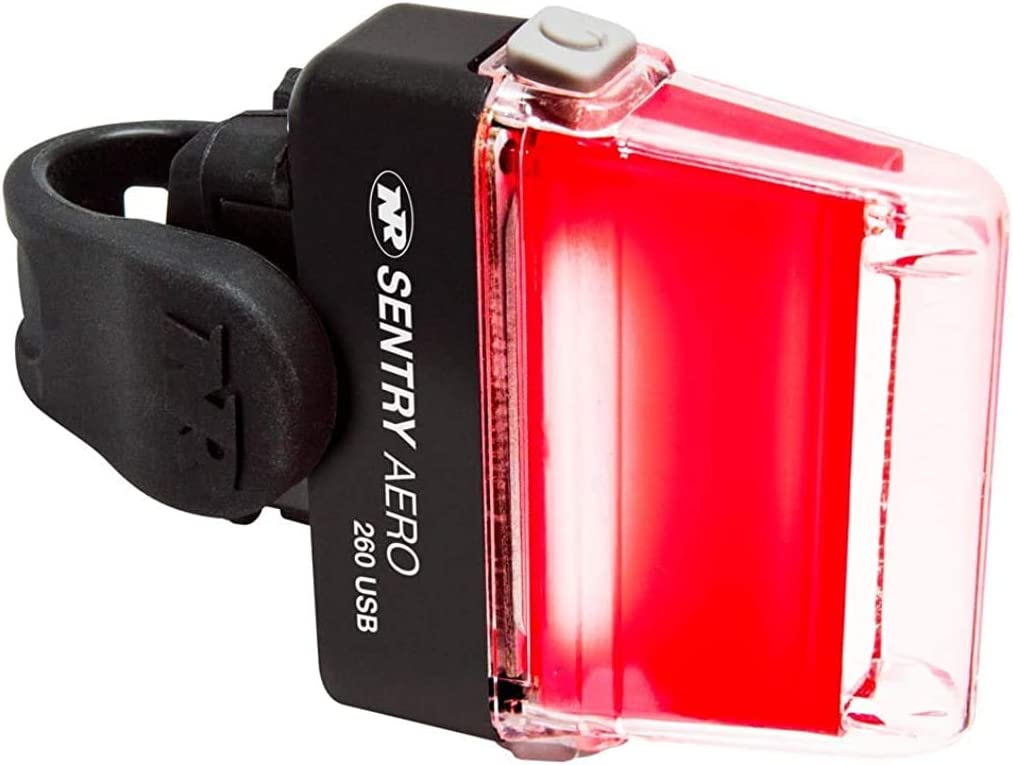 NiteRider Sentry Aero 260 Cycling Bike Taillight Bright USB Rechargeable for Standard and Aero Seatposts