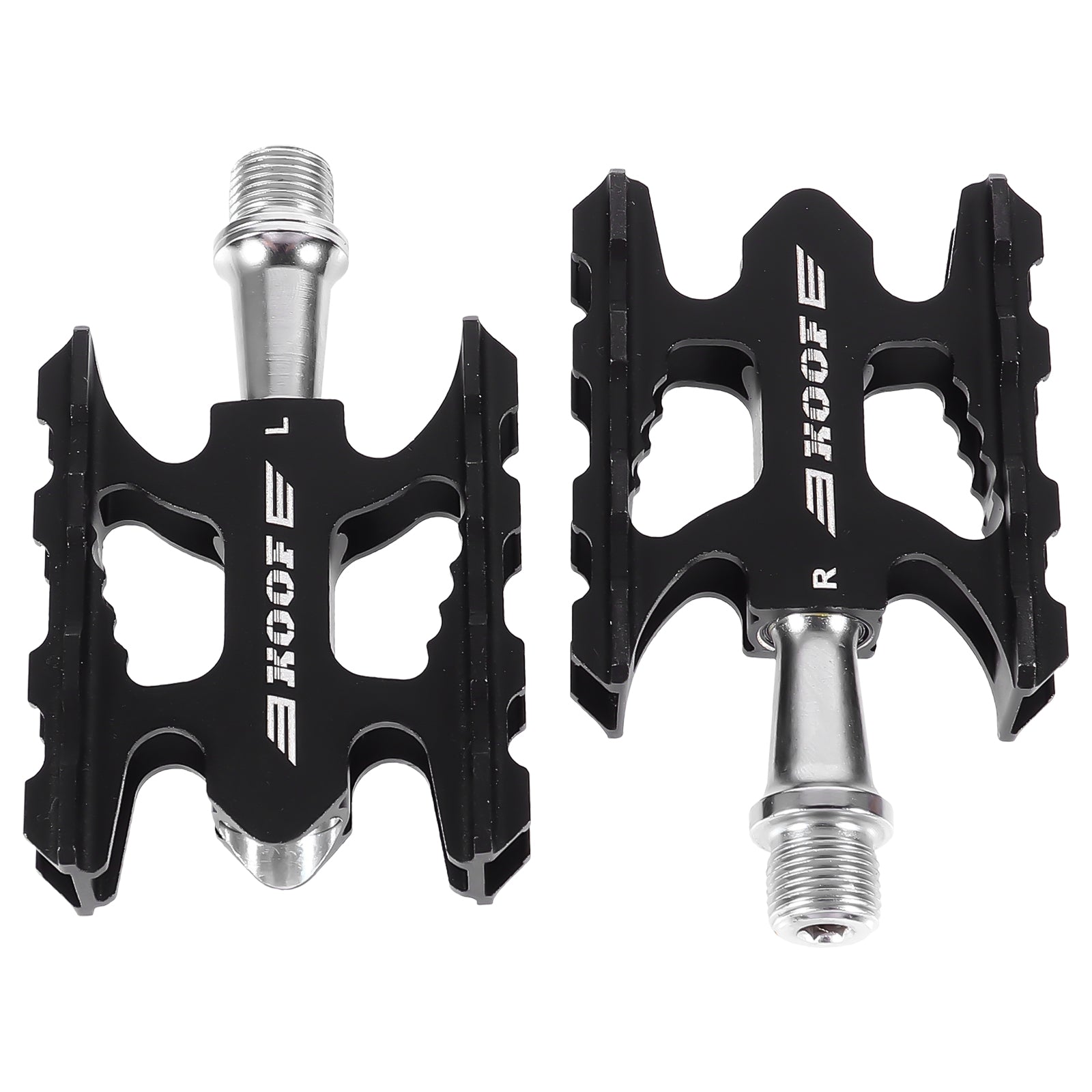 Hemoton Pedals Flat Mtb Toe Platform Clipless