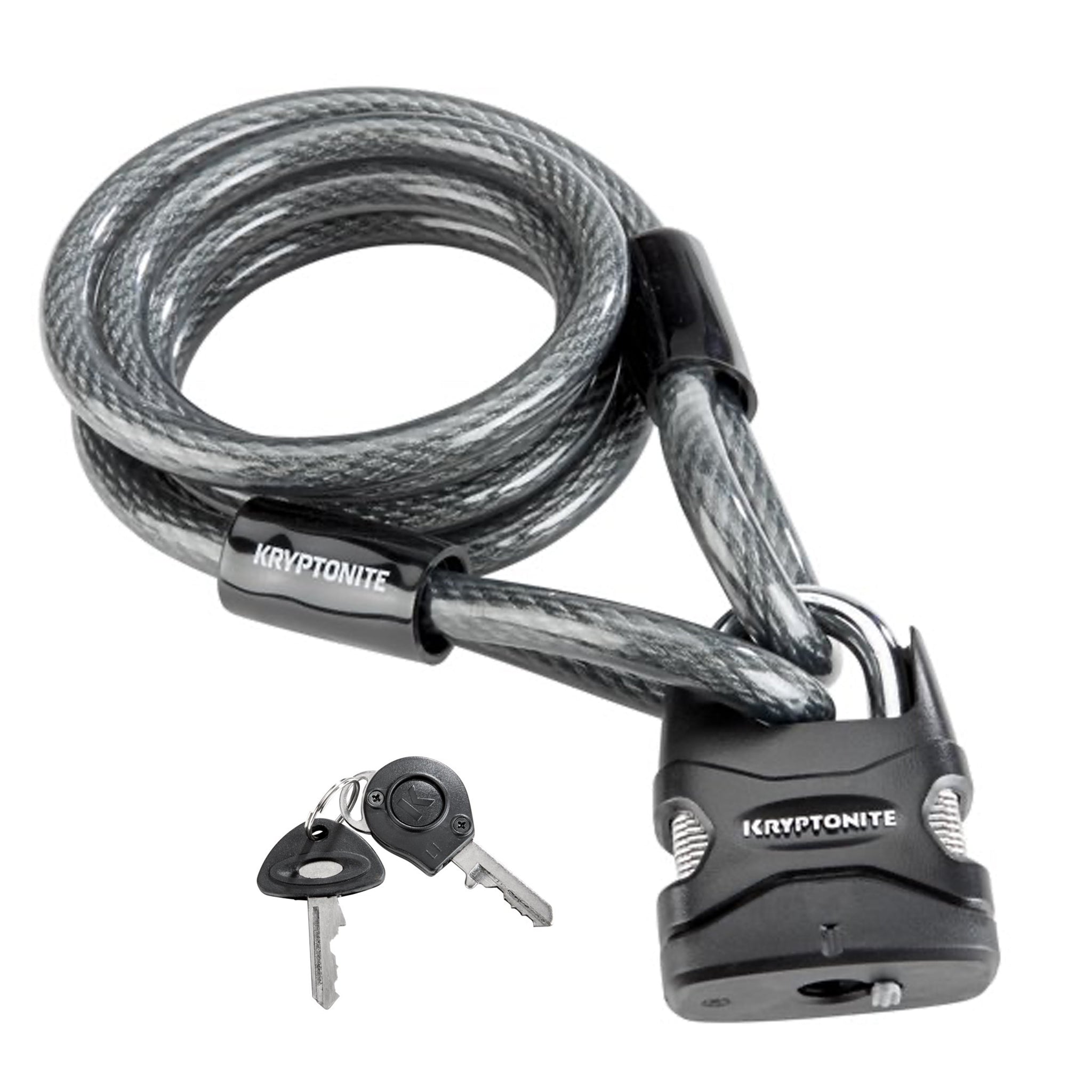 Kryptonite Double Loop Cable & Padlock Bicyce Lock