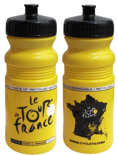 Tour de France  Tour De Jour Series 20-oz Yellow Cycling Bottle