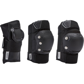 Decathlon Decathlon Oxelo FIT500 Protective Gear Set w/ Knee/Elbow Pads &amp; Wrist Guard Adul