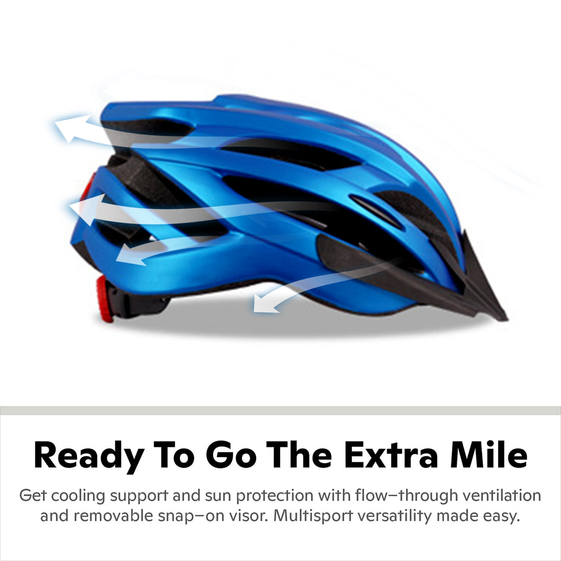 Semfri Kids Youth and Adult Lightweight Mountain Bike Helmet Quick Dry Helmet Adjustable (52-62cm)