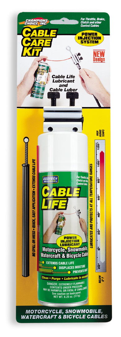 Protect All Cable Care Kit - All-in-one Cable Lubricator Kit - PN 20006
