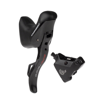 Campagnolo Super Record Ergopower EPS Hydraulic Brake/Shift Lever and Disc Caliper - Right/Rear, 12-Speed, 140mm Flat