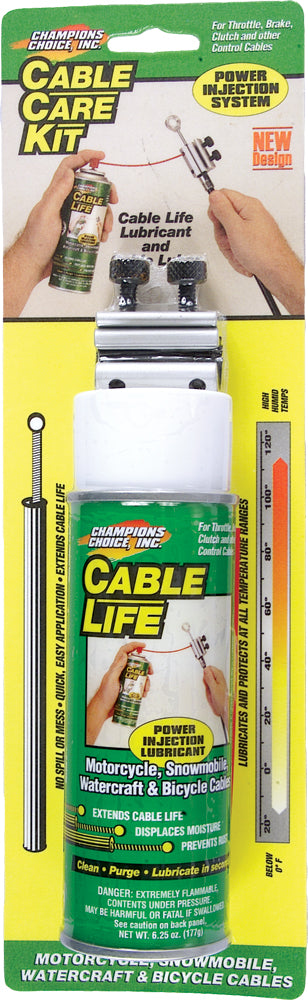 Protect All Cable Care Kit - All-in-one Cable Lubricator Kit - PN 20006