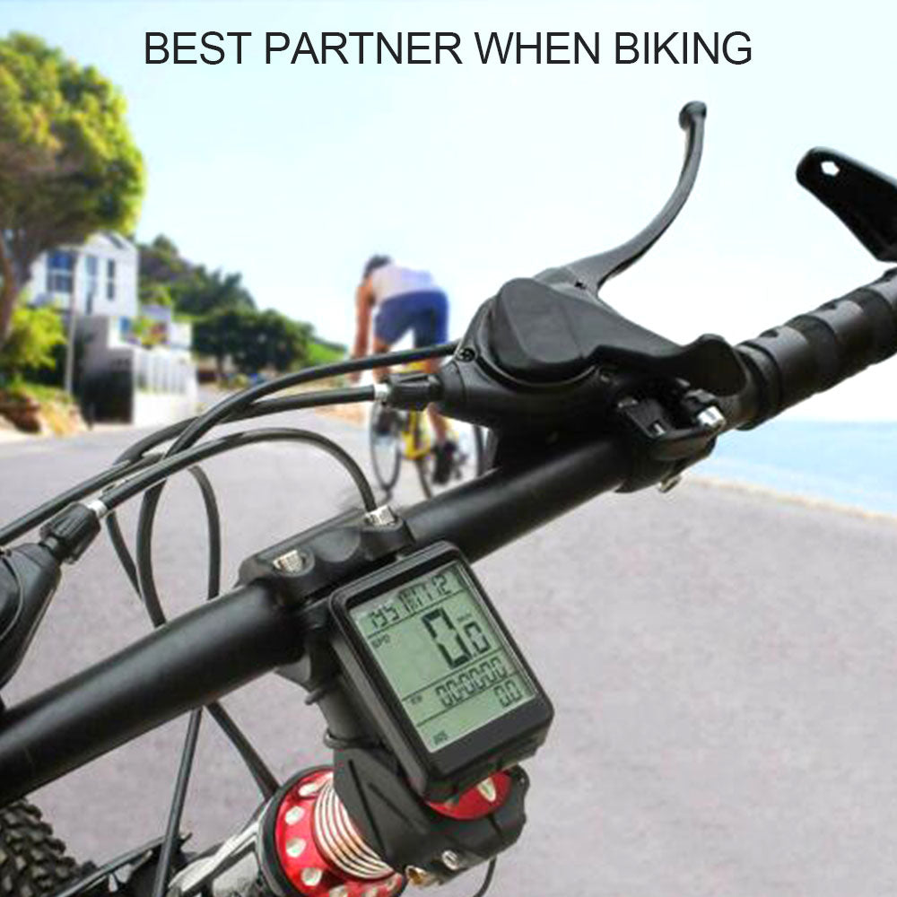 Willstar Waterproof Wrieless Digital Bicycle Speedometer Odometer Rechargeable MTB Bike Computer