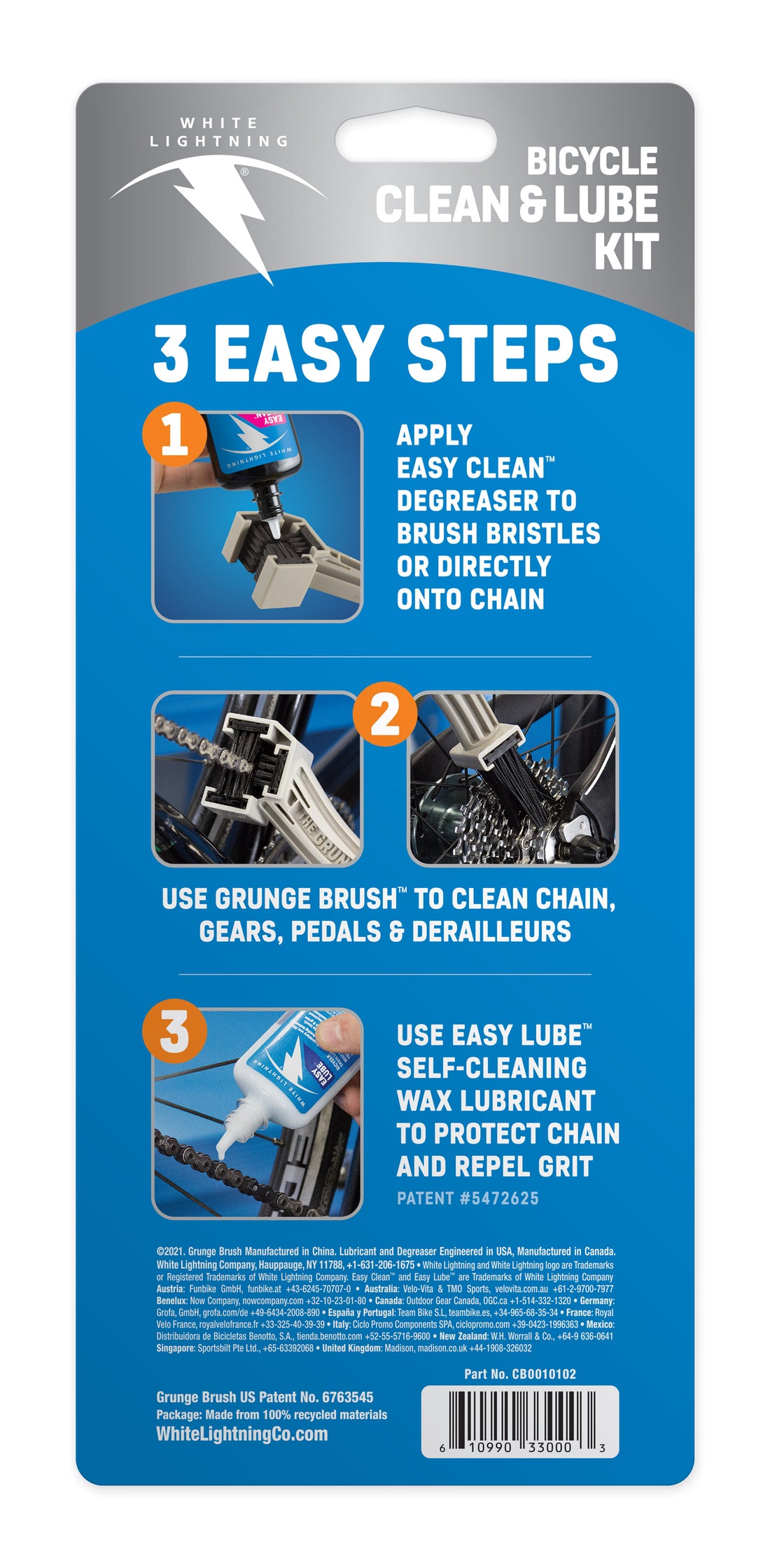 White Lightning Clean and Lube Kit