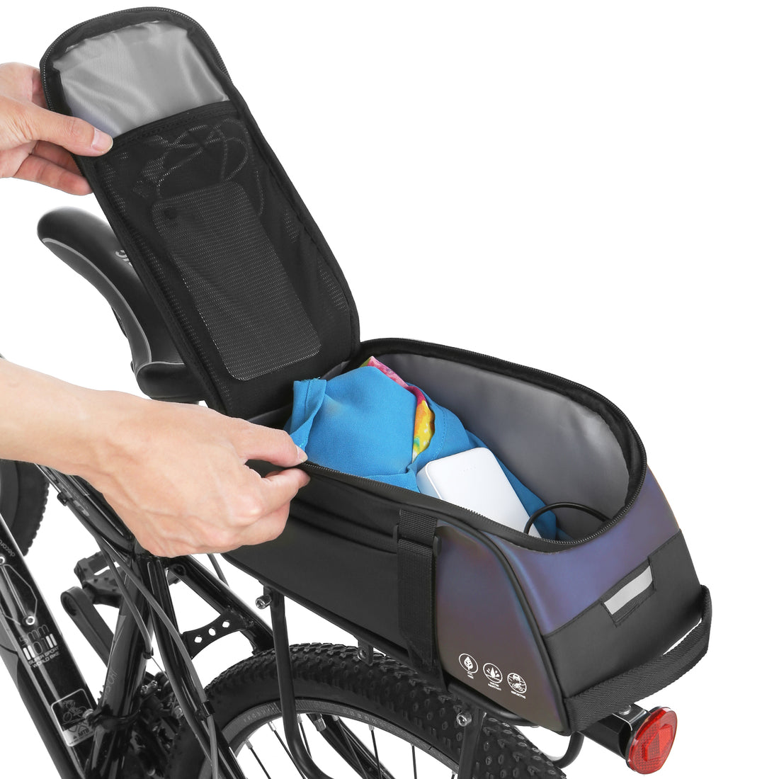 Eccomum Waterproof Bicycle Carrier Cycling Rear Rack