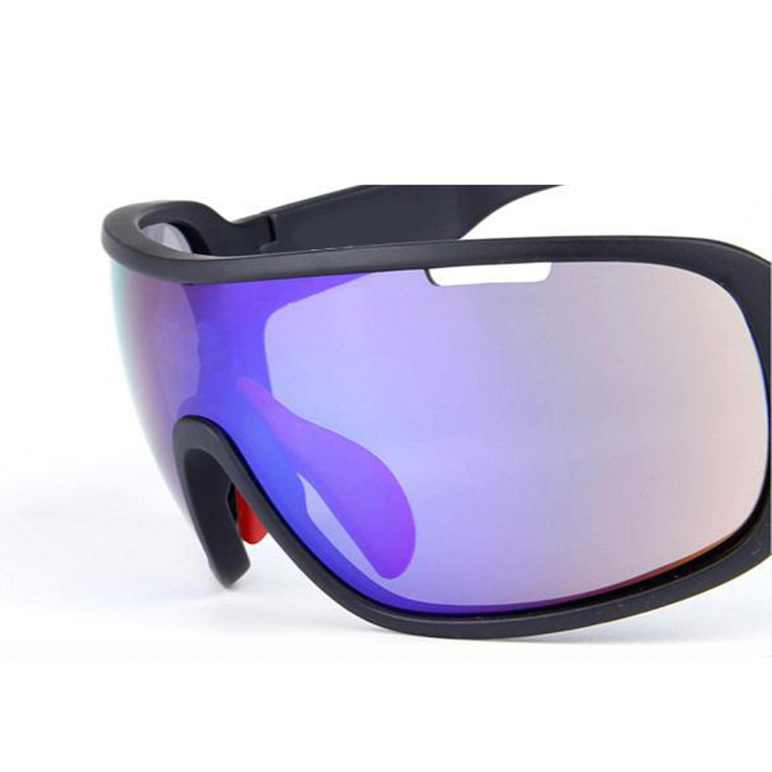 Bike Polarized Cycling Eye Glasses Sports Sunglasses UV400 5 Lens Black