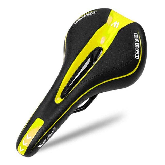 SHOCK-ABSORBING BICYCLE SADDLE