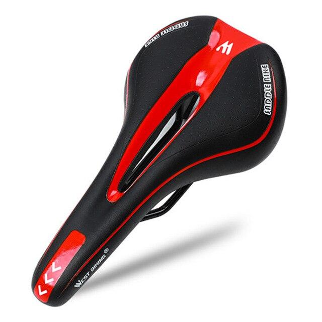 SHOCK-ABSORBING BICYCLE SADDLE
