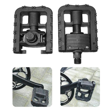 BICYCLE CYCLING FOLD-ABLE PEDALS