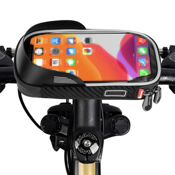TOUCH SCREEN CYCLING FRONT TUBE FRAME BAG