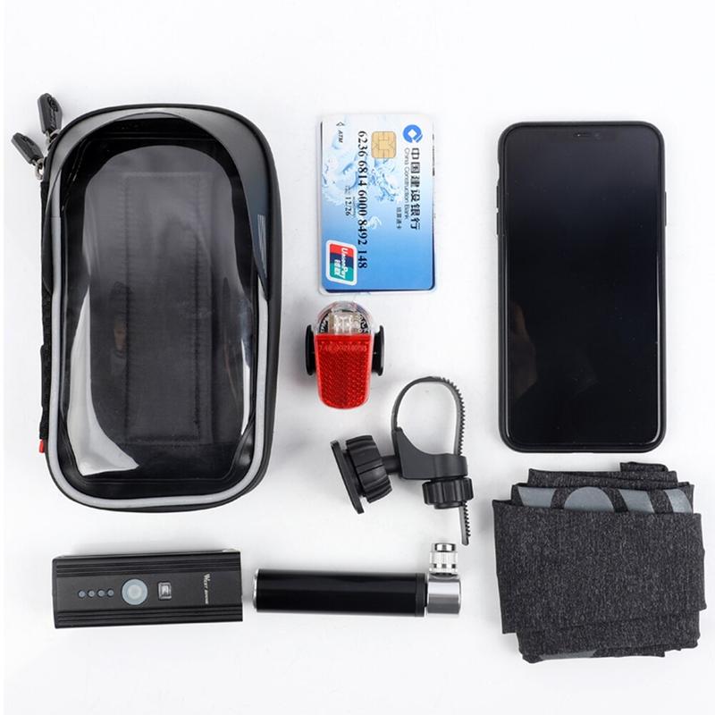 TOUCH SCREEN CYCLING FRONT TUBE FRAME BAG