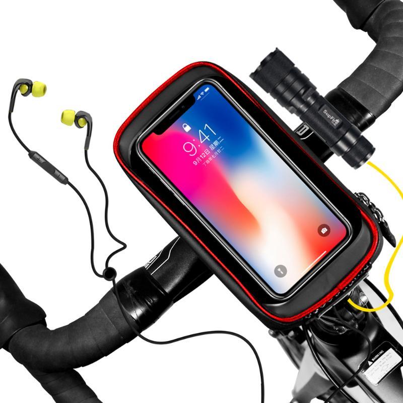 BIKE HANDLEBAR TOUCH SCREEN CASE BAG