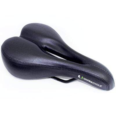 Ultra Cycle Mountain Comfort Gel 270 Unisex Vinyl Bike Saddle